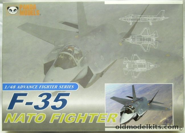Panda 1/48 F-35 NATO Fighter, 48003 plastic model kit